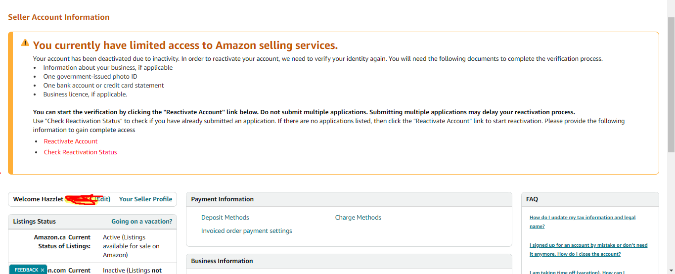 Amazon Address Verificition With Appeal Latter